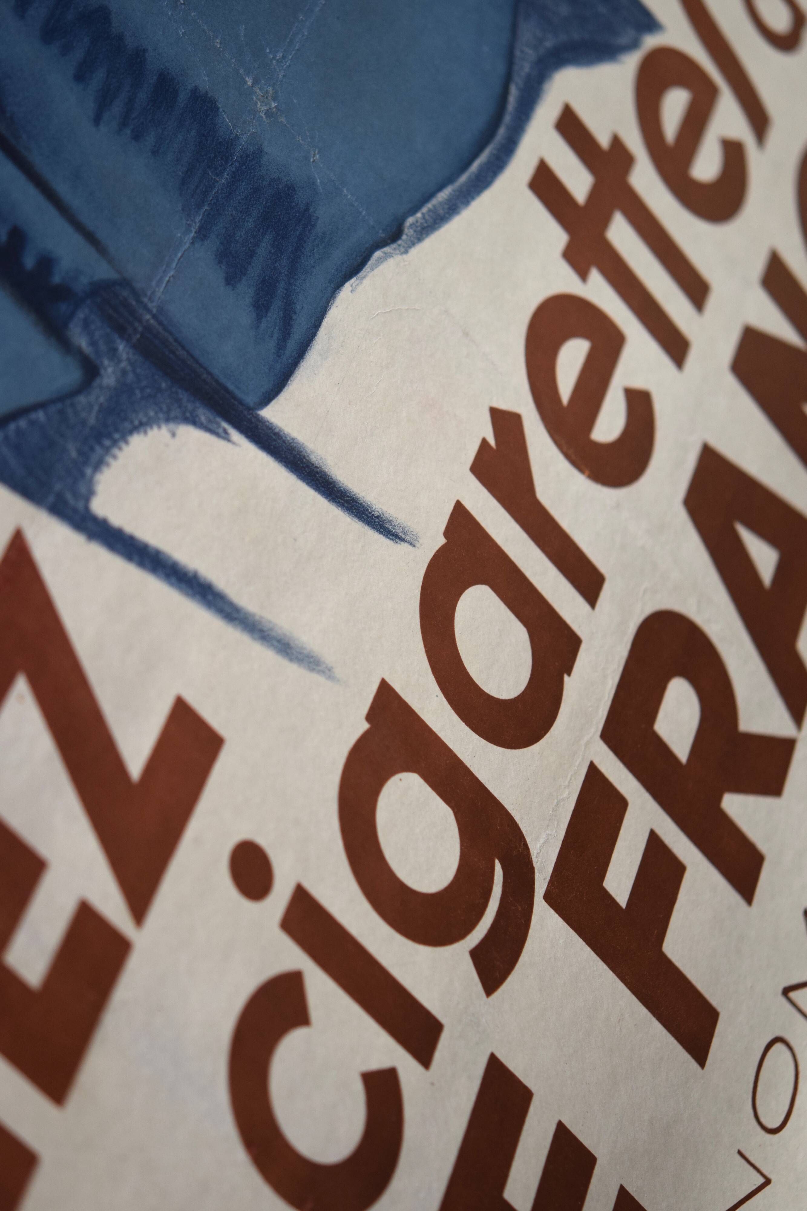 Poster "Smoke the cigarettes of the French Board" - 1935