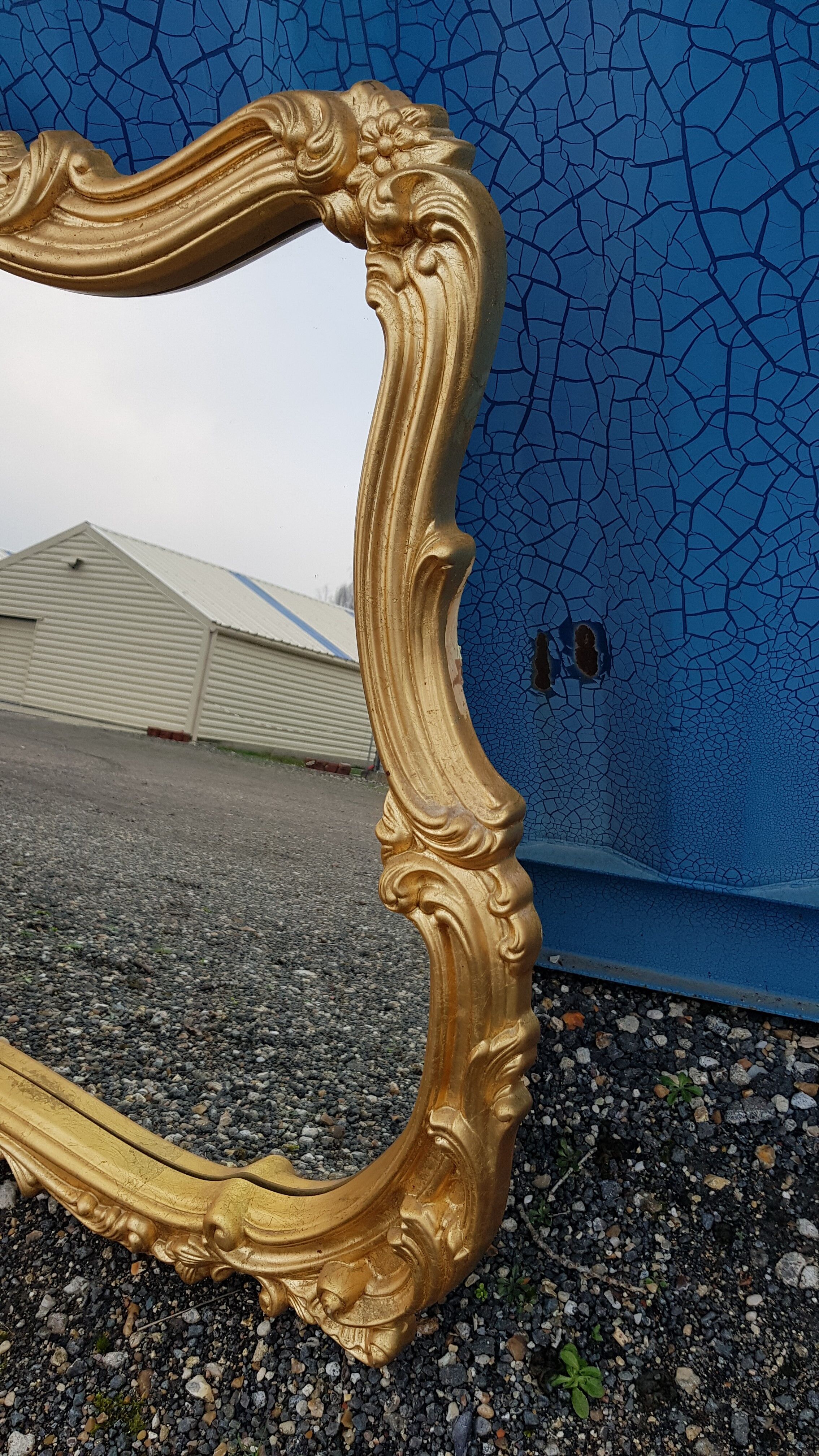 Baroque gilded mirror