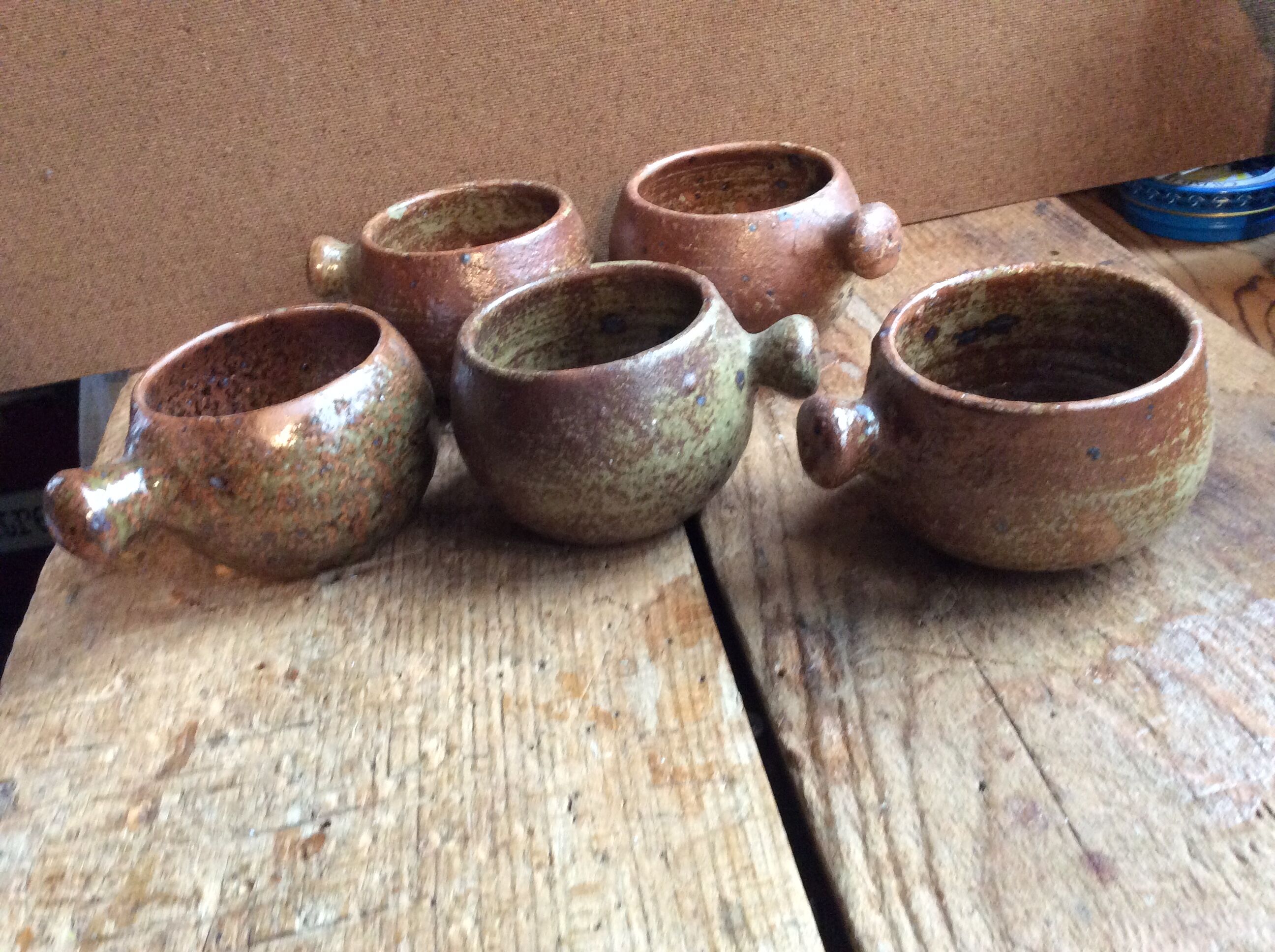 Vintage stoneware bowls