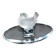 Lalique ashtray bowl Cheeky Sparrow crystal frosted and signed