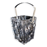 Seau à glace cristal vintage