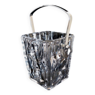 Vintage Crystal Ice Bucket