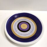 Lacquered Ceramic Dessert Plate by Antonia Campi for Richard Ginori, Italy