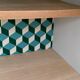 Secretary dresser vintage compass feet 1950