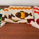Series of 6 vintage tea towels from the 70s