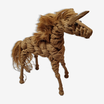 Braided Rope Horse by Kay Bojesen and Jorgen Bloch, 1960