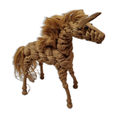 Cheval corde tressée de Kay Bojesen et Jorgen Bloch, 1960
