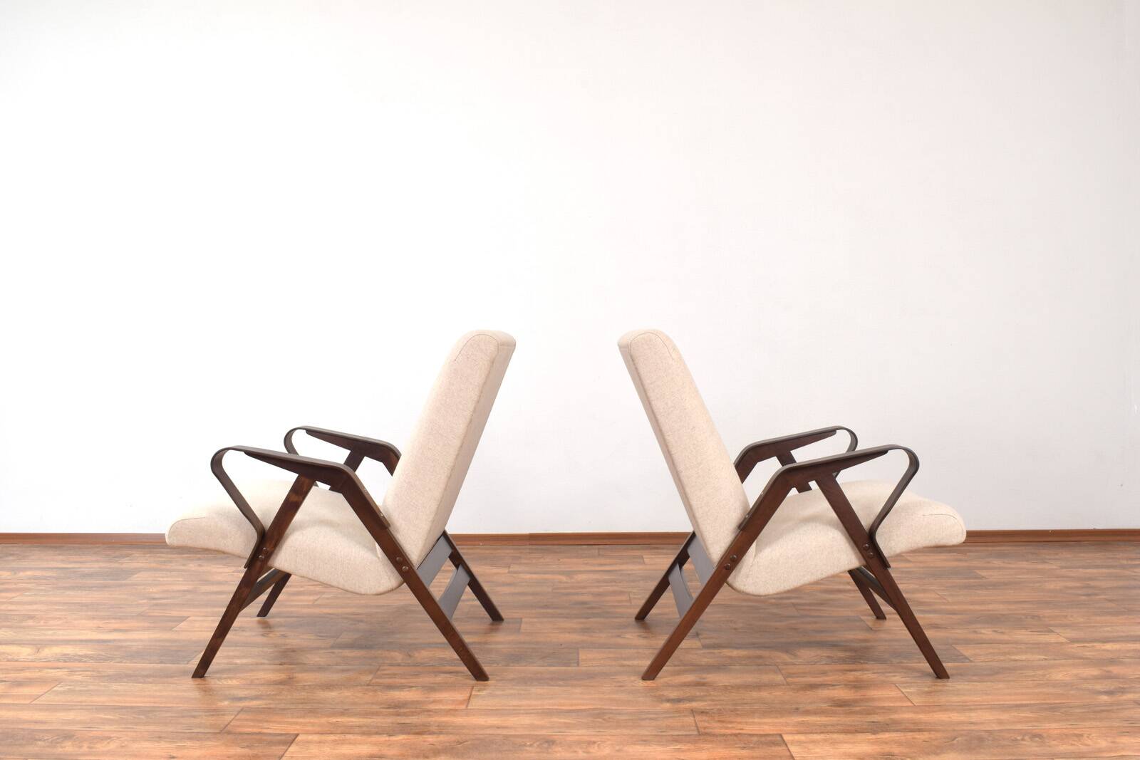 Mid-Century Lounge Chairs by František Jirák for Tatra, 1960s, Set of 2
