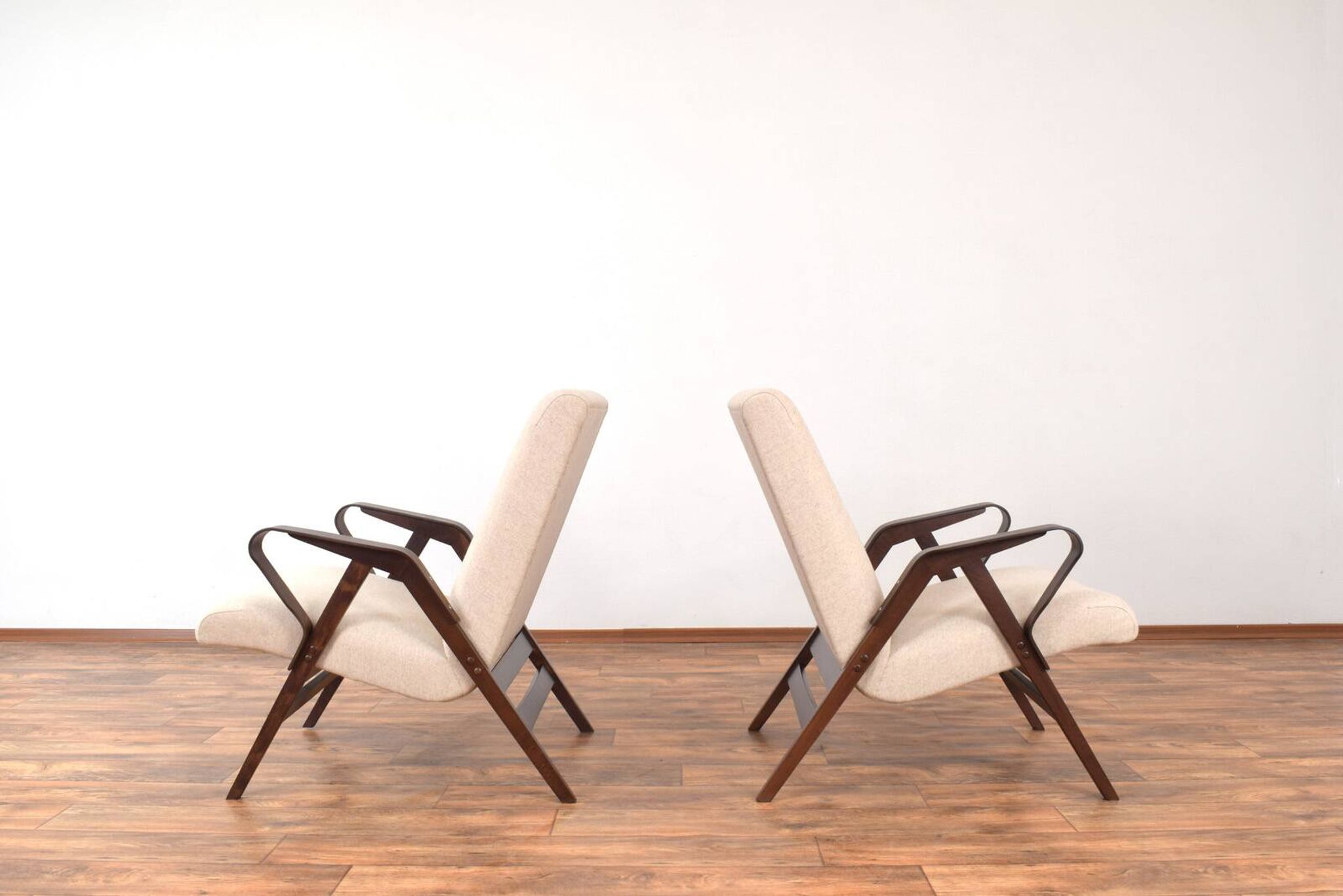 Mid-Century Lounge Chairs by František Jirák for Tatra, 1960s, Set of 2