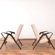 Mid-Century Lounge Chairs by František Jirák for Tatra, 1960s, Set of 2