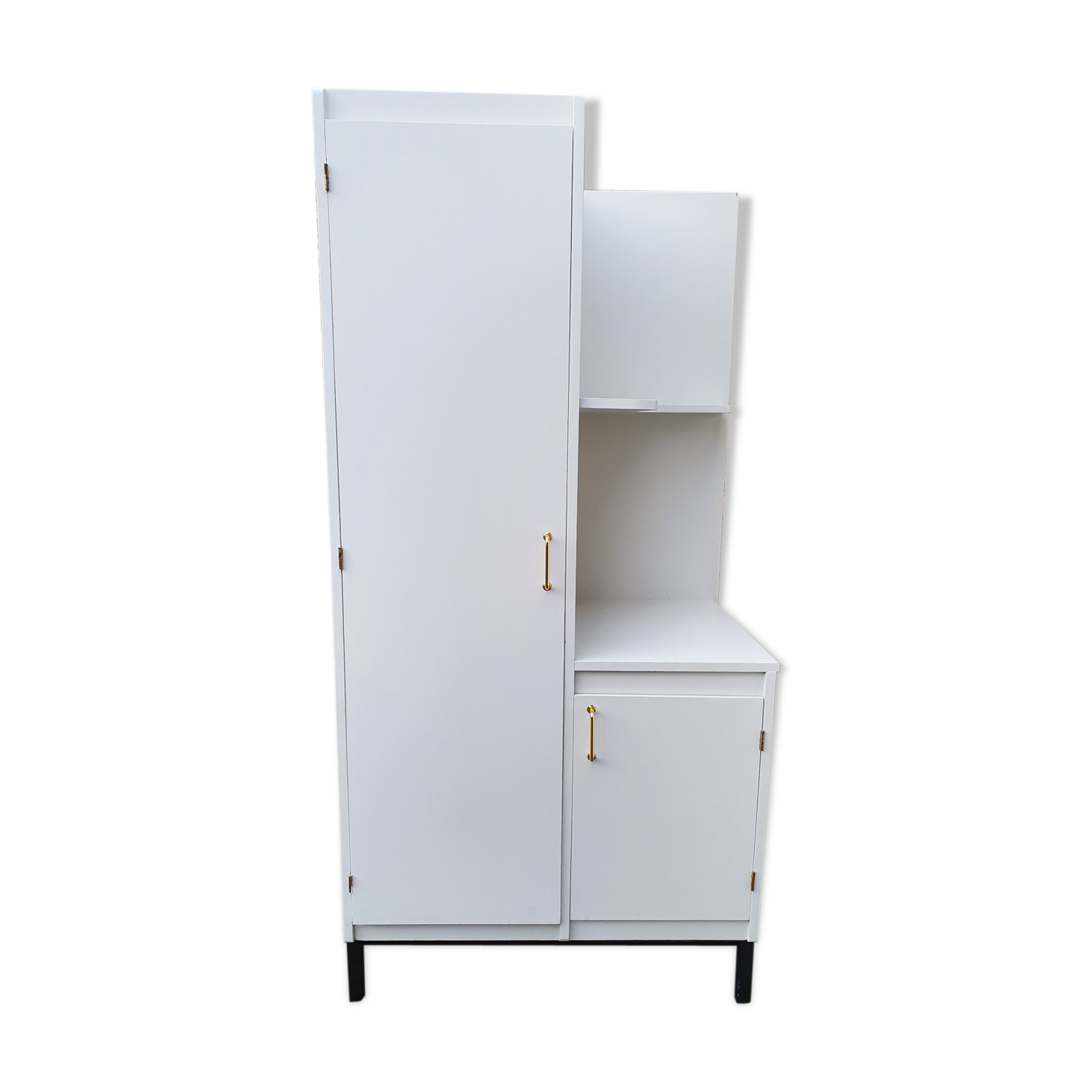 Boarding school or boarding school closet, wood, vintage, 50s
