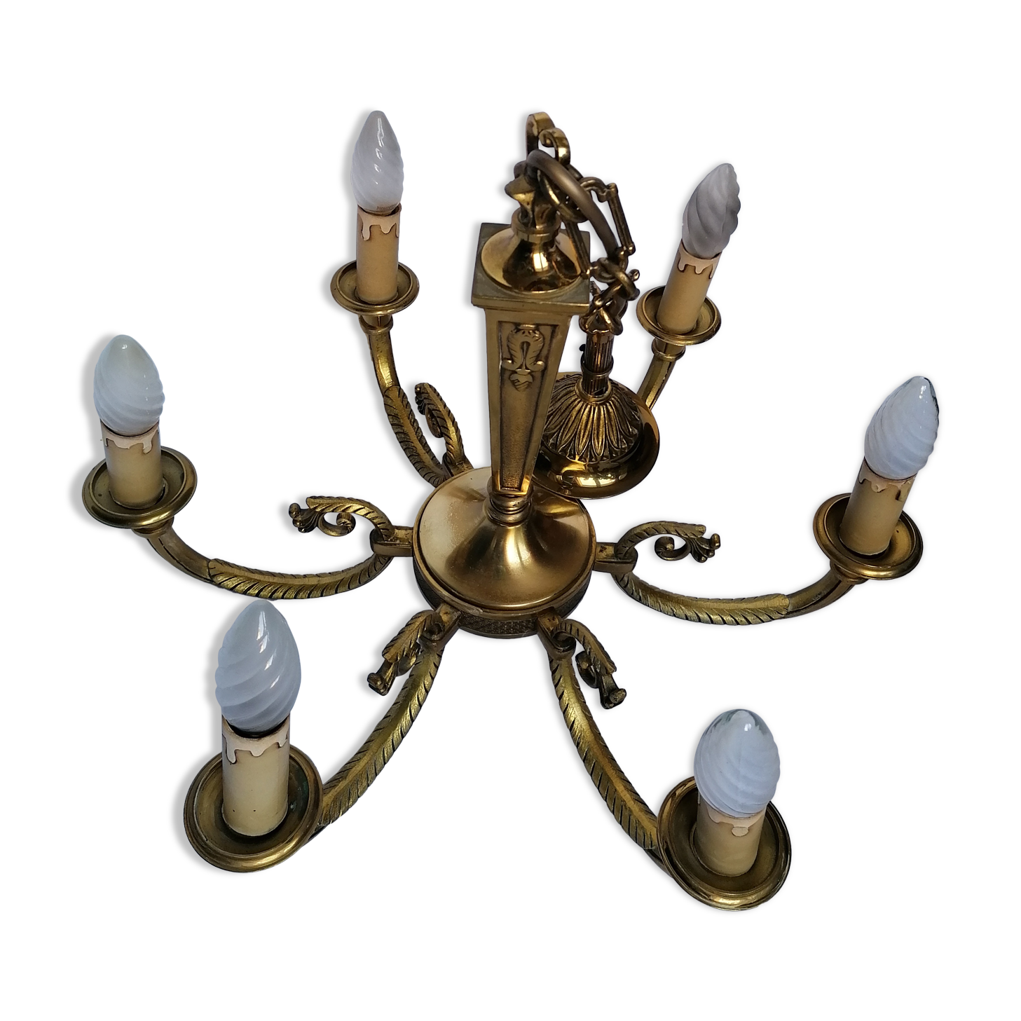 Bronze chandelier