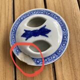 Asian teapot in basket