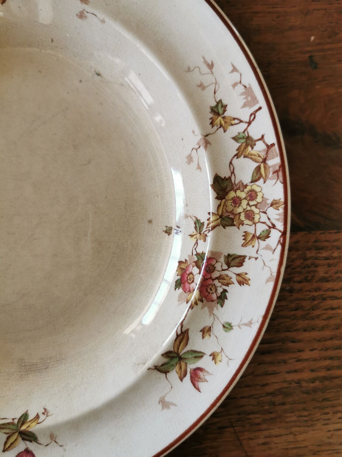 English hollow dish