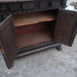 Buffet dressoir noirci
