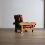 Hussar lounge chair by Luciano Frigerio, Italy 1970s