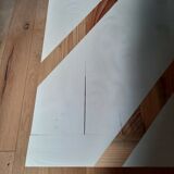Oak and pine coffee table