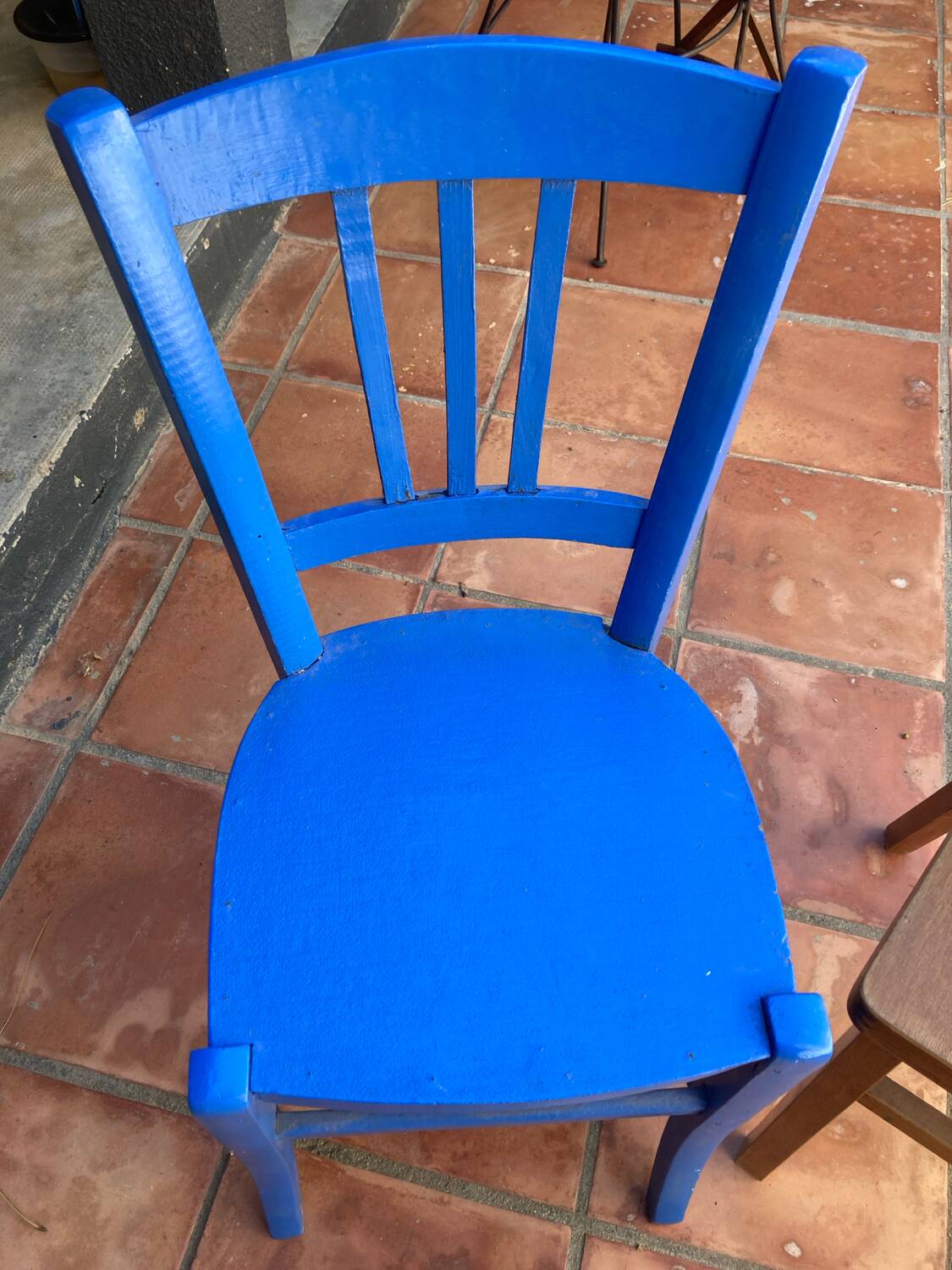 Two bistro chairs