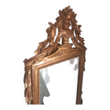 18th century pedimented mirror