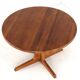 Table à manger ovale extensible Gudme 'Jysted' - design danois en teck vintage