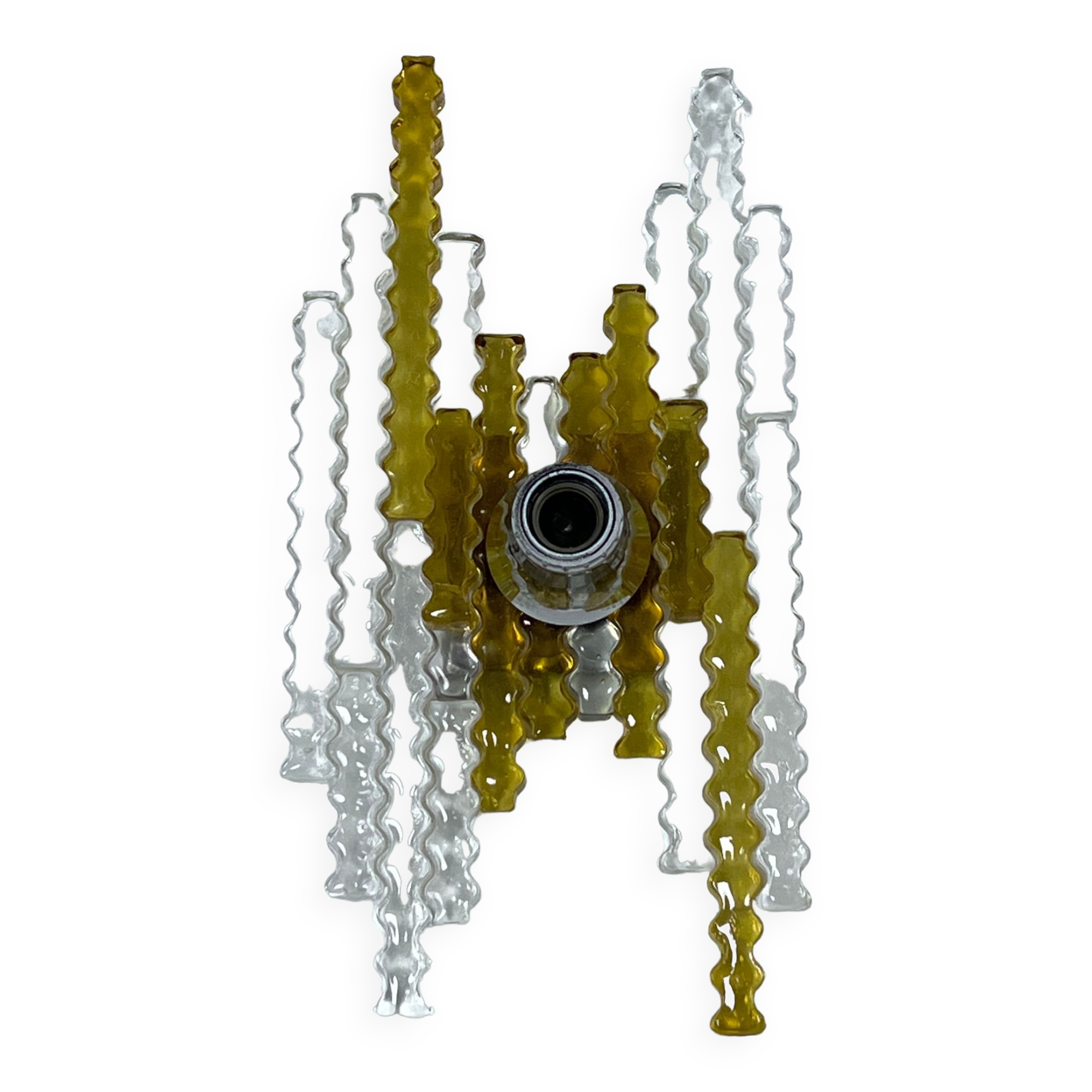 Wall lamp in Murano glass Italy Poliarte 1970s