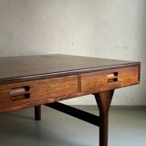 Rosewood coffee table by Nanna Ditzel for Søren Willadsen, Denmark, 1950s
