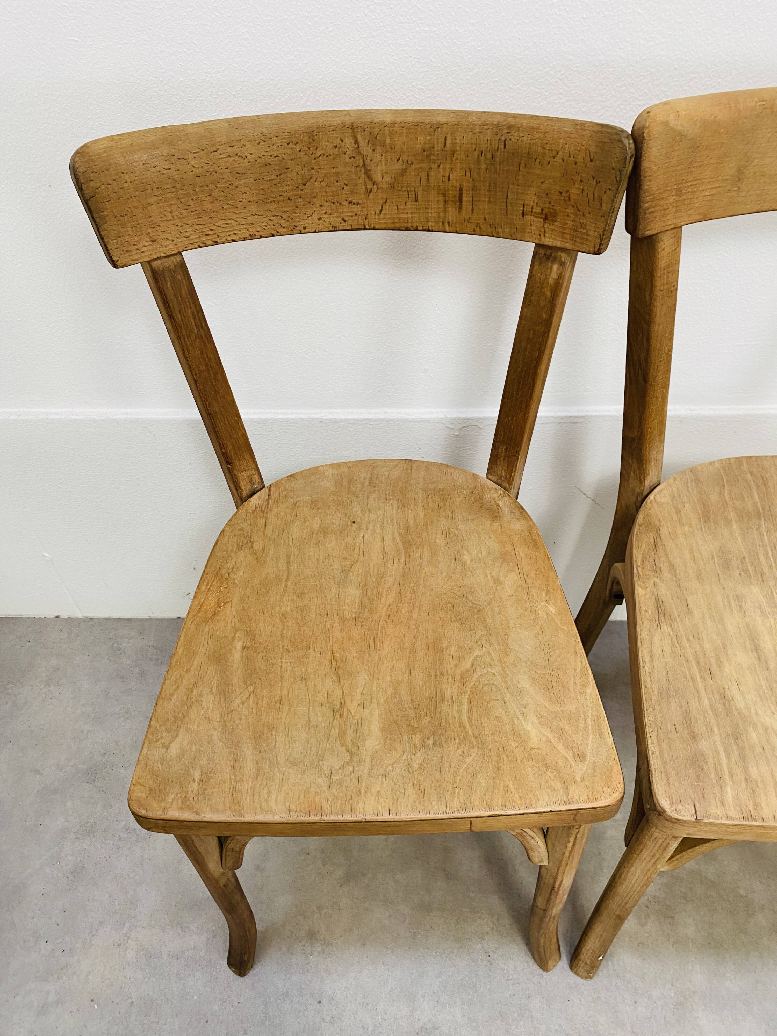 6 Baumann bistro chairs