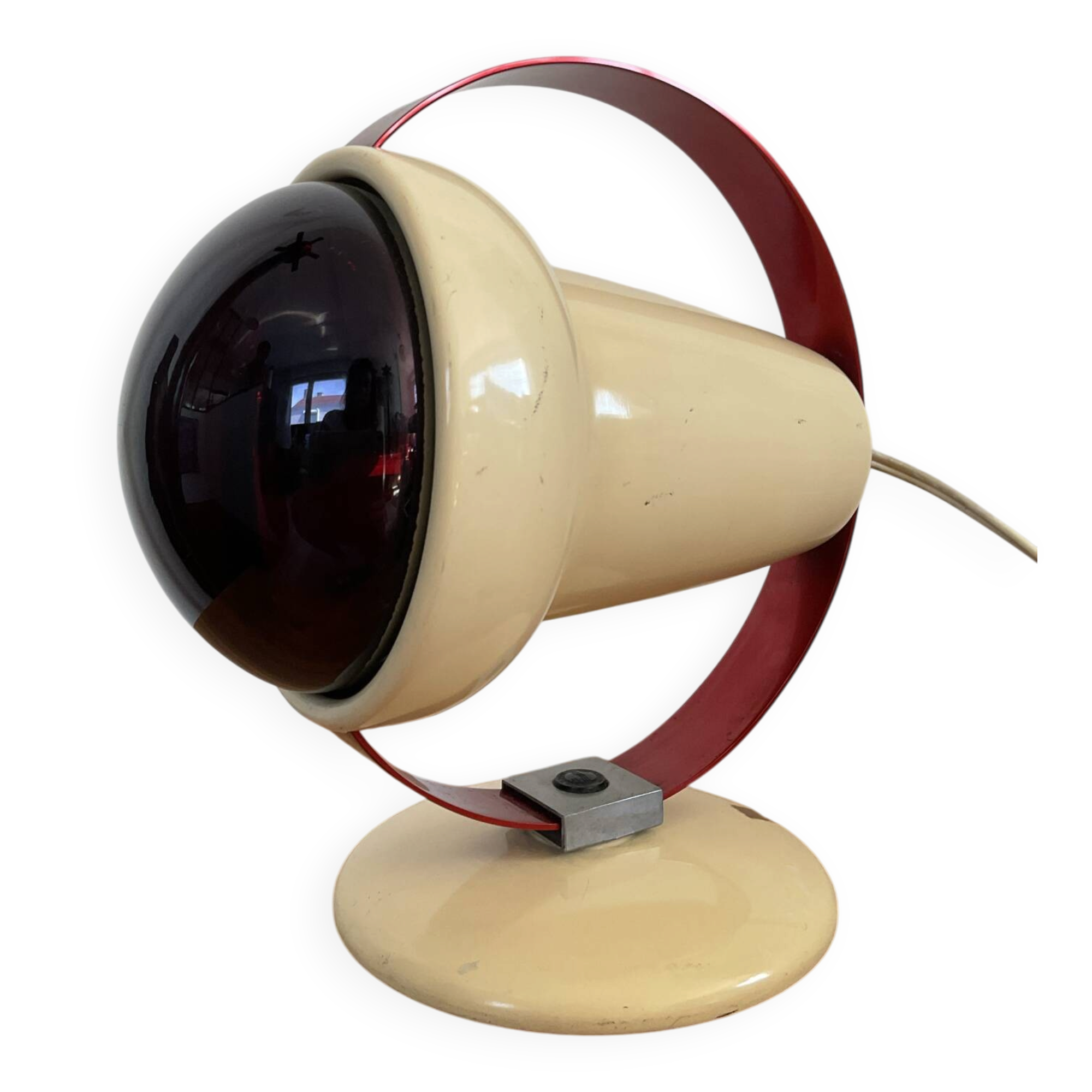 Lampe Infraphil Philips design Charlotte Perriand des années 60-70
