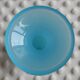 Vase bleue opaline