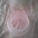Set of 4 tulips/shades, in frosted glass