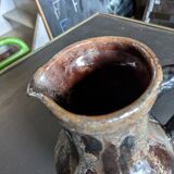 Faience pitcher
