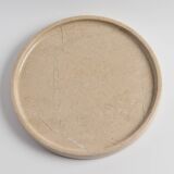 Gabriella – Round Travertine Tray