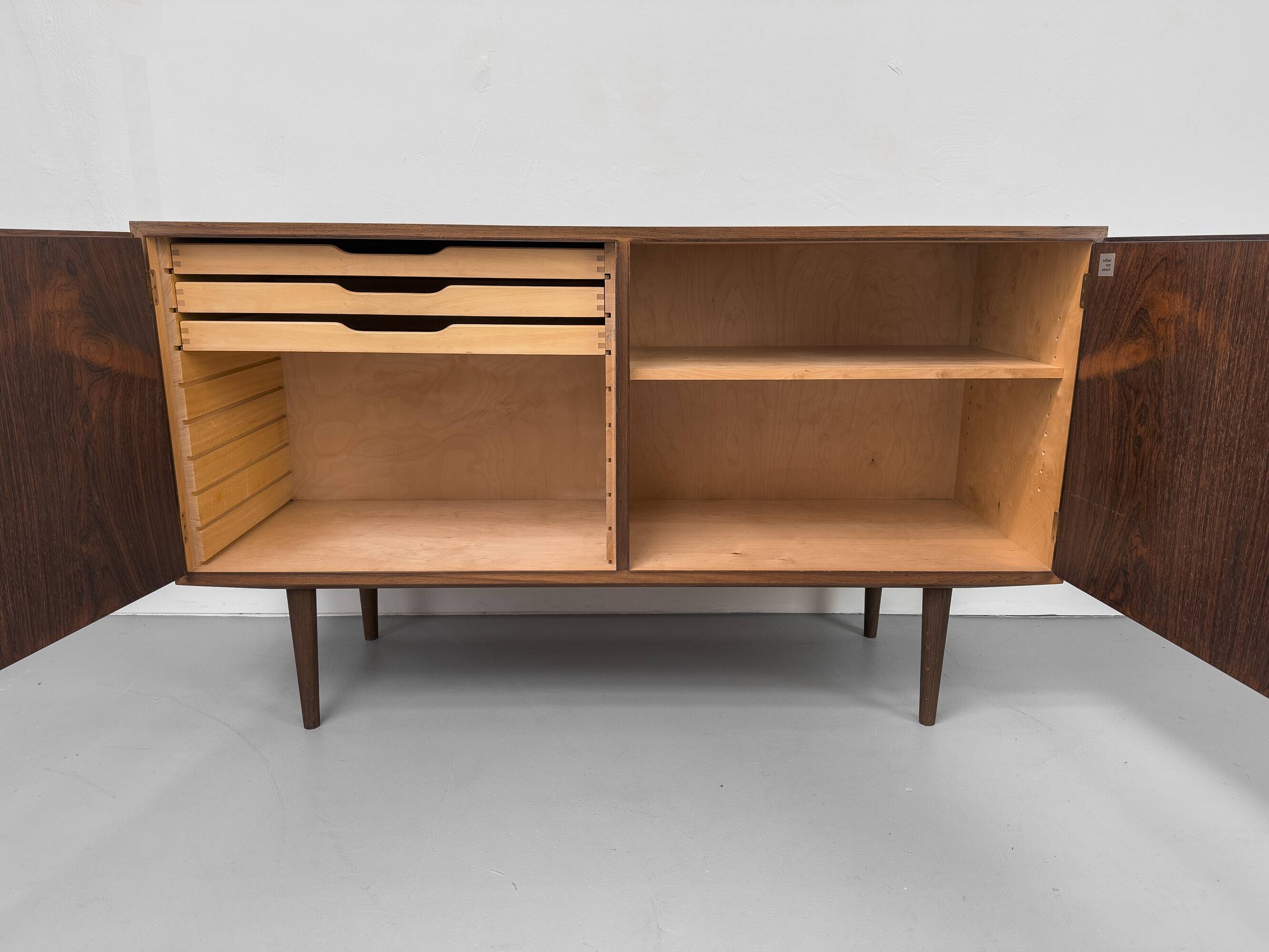 Danish sideboard by Carlo Jensen for Hundevad & Co., 1960s