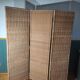 Persian screen triptych rattan bamboo