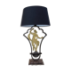 Lampe de edgar brandt en fer forgé art déco