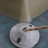 Draped opaline suspension