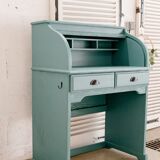 School curtain desk