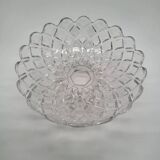Baccarat Fruit Bowl Compotier In Molded Crystal