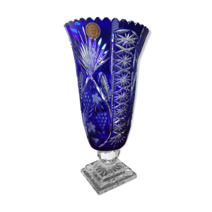 Vase en cristal de lorraine