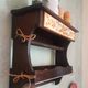 Wall-mounted kitchen roll holder / wall-mounted kitchen shelf