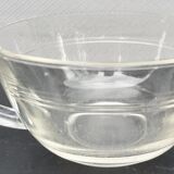 Set 11 cup vintage Duralex transparent glass