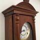 Mid Century Vintage Victorian Style Wall Clock Wood Case,Chime, in Working order