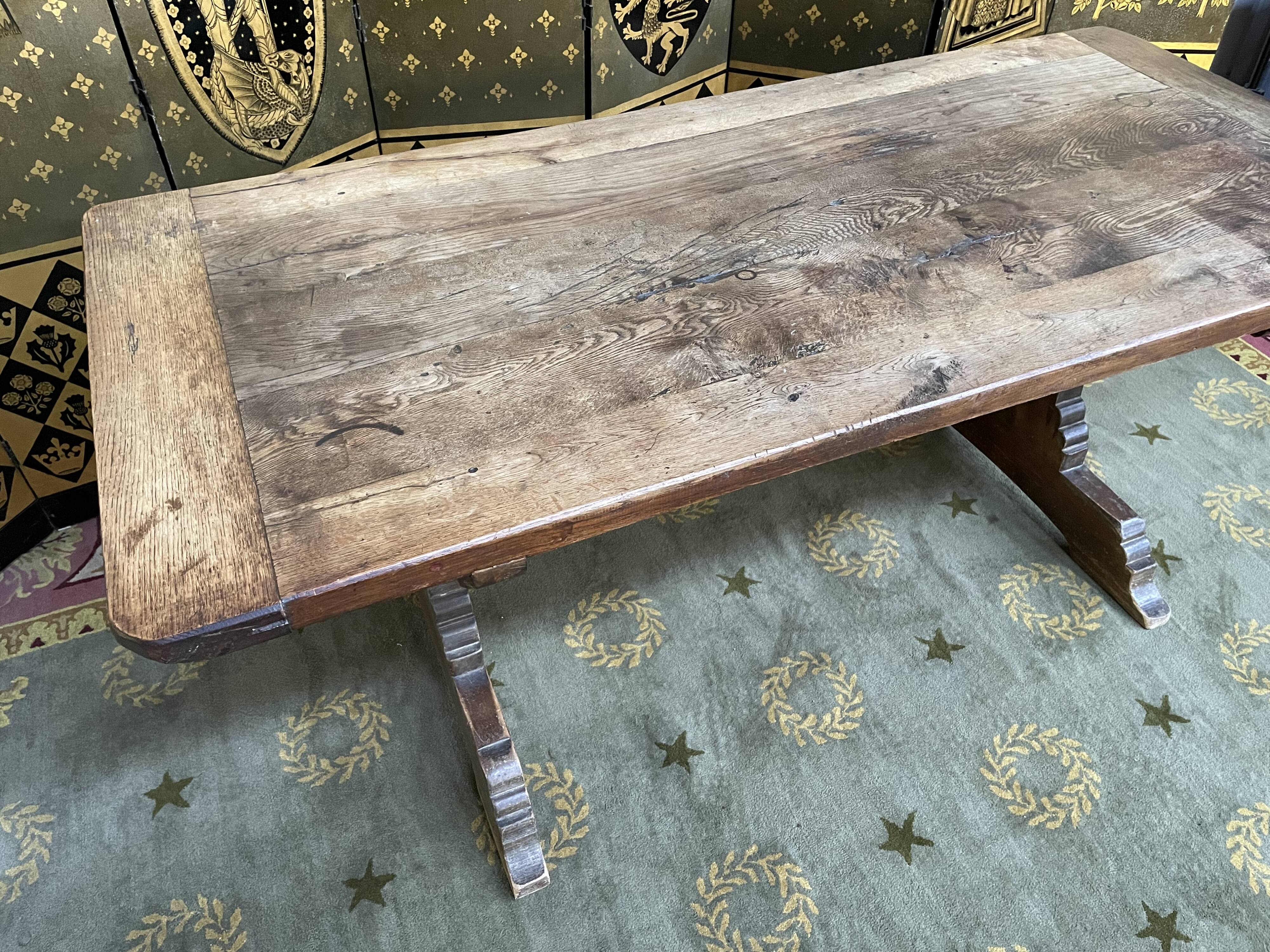 Table monastery oak 19th