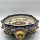 Table centre in earthenware in the style of gien.