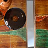 ceramic and glass coffee table