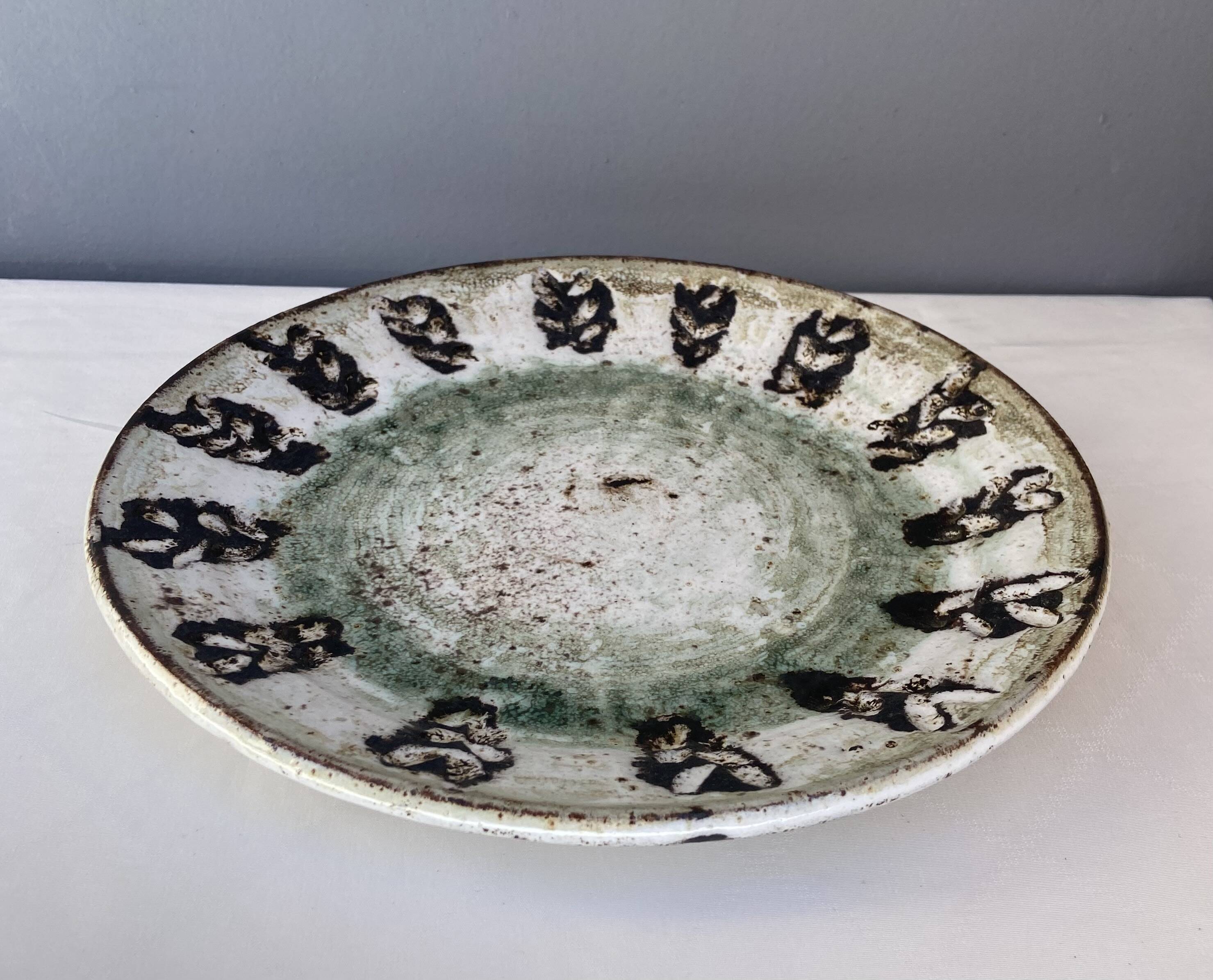 Ceramic dish by Albert Thiry