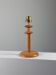 Postmodern vintage pine wood table lamp from the 1980s.