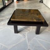 Table basse bois laqué