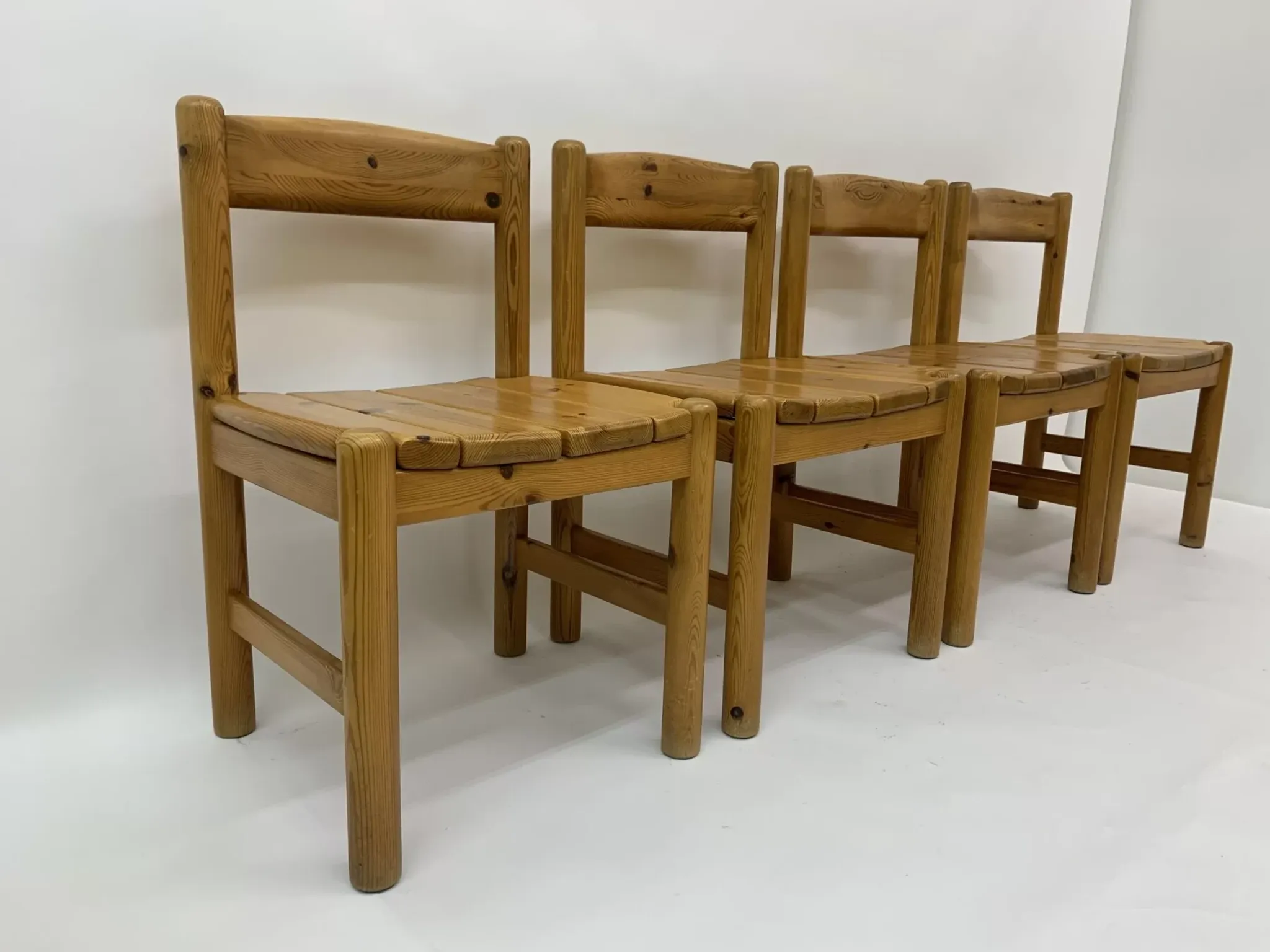Set of 4 Rainer Daumiller dining chairs, 1970s