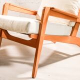 Pair of armchairs by Pierre Guariche model FS105